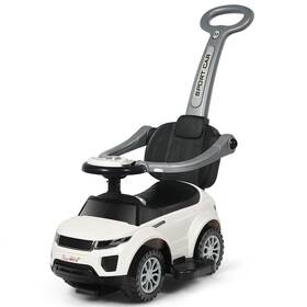 Honeyjoy Us-2ty327904wh 3-in-1 Kids Ride On Push Car Sliding Toddler Stroller With Music Toy White