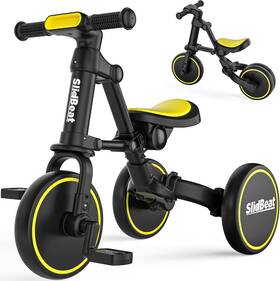 Hong Kong Torsten E-commerce Co. Limited Bk-215 Slidbeat 4 In 1 Toddler Tricycle For Age 2-4 Years Old Kids Big Wheel