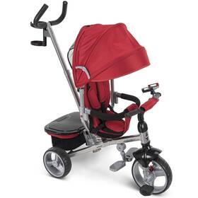 Huffy 028914290300 Malm Luxe 4-in-1 Canopy Trike With Push Handle Cup Holder And Rear Stor