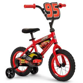 Huffy 72445 Disney Pixar Cars 12 Inch Kids Bike Ideal For Ages 3-5 Years Old Tra