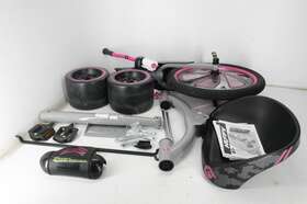 Huffy 98361 Green Machine 16in Drift Trike Ages 5 Dual Stick Handle Pink Grey Black