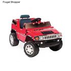 Red-6v Hummer-discounted-ride--red-6v--sound-vehicle-play-kids-children-play-