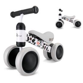 Hurtle Hurbbz2 Jovial Cow Print Balance Bike With 1 Inch Wheels One Size