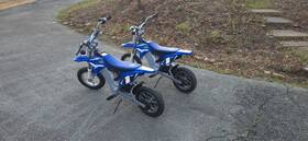 Hyper Hpr350 2- 350 Kids 24v Dirtbikes Ages 13 Needs Batteries 1 Twist Throttle