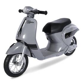 Hyper Hyp-scr-3000 Kids 24v Retro Euro-style Battery-powered Electric Scooter Ages 13 Grey