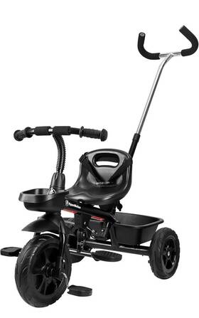 Hypermotion B08hr4z232 Kids Tricycle With Parent Push Handle Lightweight Baby Balance Bike