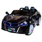 I8-xmx803-black Bmw Style Battery Powered Electric Ride On Toy 743167165372