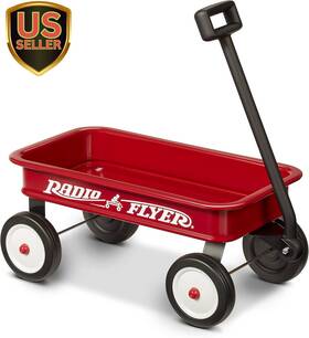 - Import 313051361328 16.5 Inch Long My 1st Wagon Toy For Ages 1.5 Red
