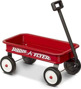 - Import 445026545501 16.5 Inch Long My 1st Wagon Toy For Ages 1.5 Red