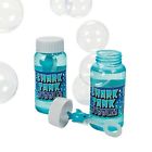 In-12-5814 Fun Express Plastic Shark Tank Bubble Bottles Dz 887600835160