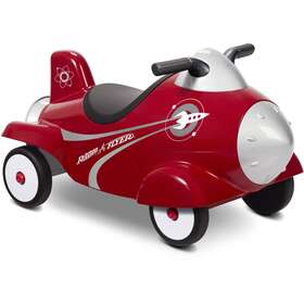 Inc 445037059004 Retro Rocket Foot-to-floor Ride-on With Lights And Sounds Weight Capacity 42 Lbs