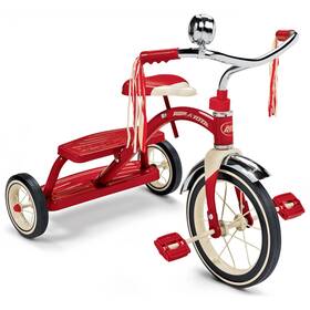 Inc 445044075004 Classic Red Dual Deck Tricycle 12 Inch Front Wheel Kids Ages 2.5 - 5 Years