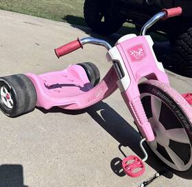 Inc 479pwz Big Flyer Sport Unisex Chopper Tricycle 16 Inch Front Wheel Pink