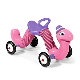 Inchworm Classic Bounce And Go Ride-on Pink Indoor Outdoor Kids Toddler Toy
