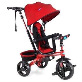 Infans 654876994842 Kids Tricycle 6 In 1 Stroll Trike With Adjustable Push Handle Removable Can