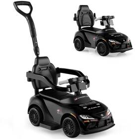 Tq10478 Infans Licensed Toyota Ride On Push 25.6 Inches X 15.1 18.42 Black