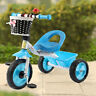 Ius1996933 Kids Children Tricycle Wheels Bike Pedal Comfortable Seat Basket