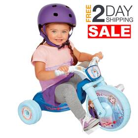 Jakks 426908266806 Frozen Ride On Tricycle With Sounds Gifts For 1 2 3 Year Old Toddlers Girls Sale