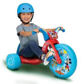 Jakks Pacific 614571 Mickey Mouse Rideon 15 Inch Fly Wheels Cruiser Tricycle Bike Trike Has Builtin L