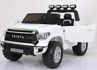 Jj2266-white Toyota Licensed Tundra Ride On Kids Electric Toy 0743167167130