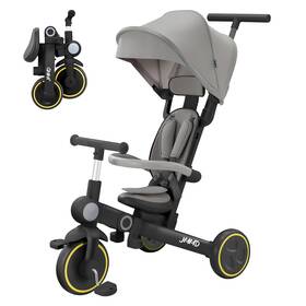 Jmmd B0fp2nbw2p 7-in-1 Baby Tricycle Kids Trike Adjustable Parent Handle Ages 18m-5y