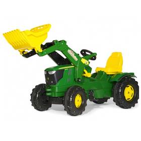 John Deere Rt611096 Rolly Farmtrac Premium 6210r With Maxi-loader Ride On Toy Accessory -