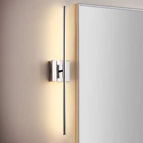 Jonathan Y Jyl7022a Makena 28inch Dimmable Integrated Led Metal Wall Sconce Minima