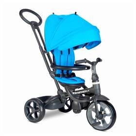 Joovy 849285010409 Tricycoo Lx Premium Kids Tricycle 8 Stages Chunky Front Tire Glacier