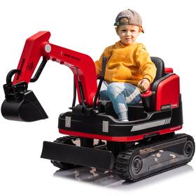 S7500 Joyldias Red 360 12v Battery Kids Ride On Excavator And Bulldozer With Mp3 Remote S7500 Joyldias Red 360 12v Battery Kids Ride On Excavator And Bulldozer With Mp3 Remote