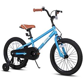 Joystar 18 Inch Kids Bike For Age 5-8 Girls Boys Bikes 5 6 7 8 9 Years Old