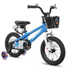 Joystar 847182021177 Pluto Kids Bike 14 Inch Bmx Style Children Bicycles With Training Wheels