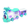 Kdl-060376 Kiddieland Disney Frozen In Battery Train With Caboose 661148603760
