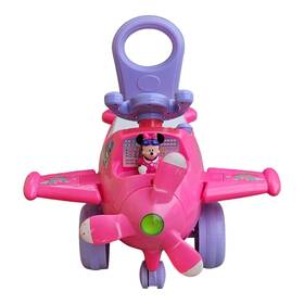 Kiddieland 057216 Local Pickup - Minnie Activity Ride On Toy Plane Rider Light Sounds