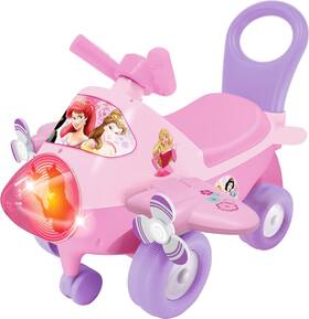 Kiddieland 064055 Disney Princess Animated Lights Activity Plane Ride On By