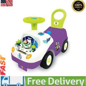 Kiddieland 45260 Disney Toy Story 4 Buzz Lightyear My First Light And Sound Activity Ride-on