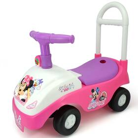 Kiddieland 63818 Disney Minnie Foldable Handle Ride-on With Interactive Dashboard And Sounds