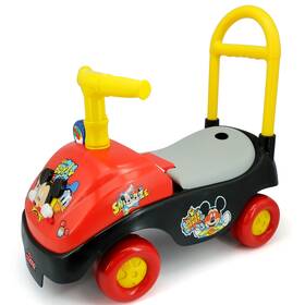 Kiddieland 63826 Disney Mickey Foldable Handle Ride-on With Interactive Dashboard And Sounds