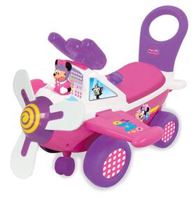 Kiddieland 661148532077 Disney My First Minnie Plane With Rotating Light Up Propellers New Toy Gift