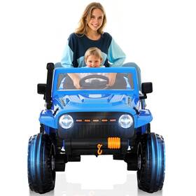 Kiddokidz Xb1118 24v 4wd Ride On Jeep For Kids Electric Car With Remote Control Led