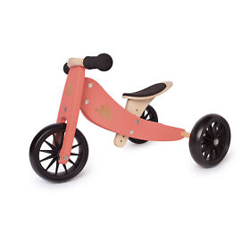 Kinderfeets Tiny Tot Toddler 2-in-1 Balance Bike And Tricycle Open Box
