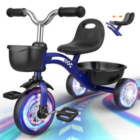Kkdi Wj121503 Toddler Tricycle For1-3 3-5 Year Olds Toys Baby Bike For Ages