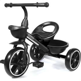 Kriddo 850034535500 Kids Tricycle For 2-5 Year Olds - Gift Toddlers Black
