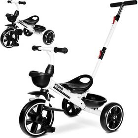 Kriddo 850053567490 2-in-1 Tricycle For Ages 18 Months To 5 Years Old - Extended Push Handle