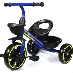 Kriddo B0b5mtq2df Kids Tricycle For Toddlers 2-4 Years Ride On Trike Blue