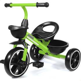 Kriddo B0b5mvckcc Tricycle For Toddlers And Kids 2-4 Years Old Green 3-wheel Design