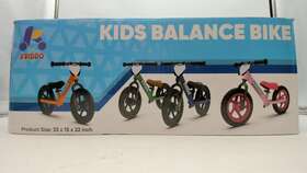 Kriddo Kb002-blue Toddler Balance Bike Age 18 Months To 5 Years Old With Customize Plate