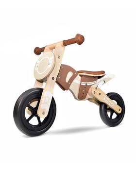 Kriddo Kb008-wood Kids Balance Bike For Toddlers 2-4 Years Old Toddler With Comfor