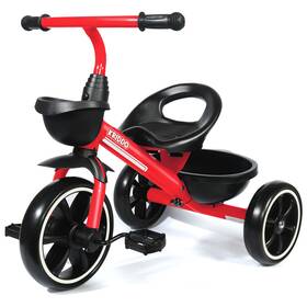 Kriddo Tc003-red Kids Tricycles Age 24 Month To 4 Years Trike For 2.5 5 Year Old Gif