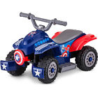 Kt1220wmds Kid Trax Marvel Captain America Toddler Ride On 038675122000