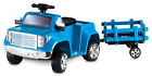 Kt1277wm3325 Kid Trax Kids Ride On Blue Truck With 724172454309